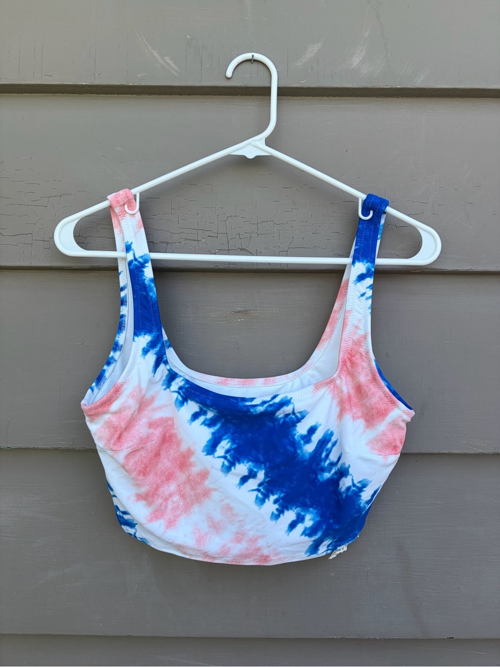 Y2K tie dye Aerie swim top